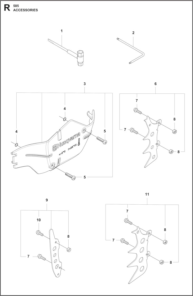 Husqvarna 585 Profi  – Bild 3
