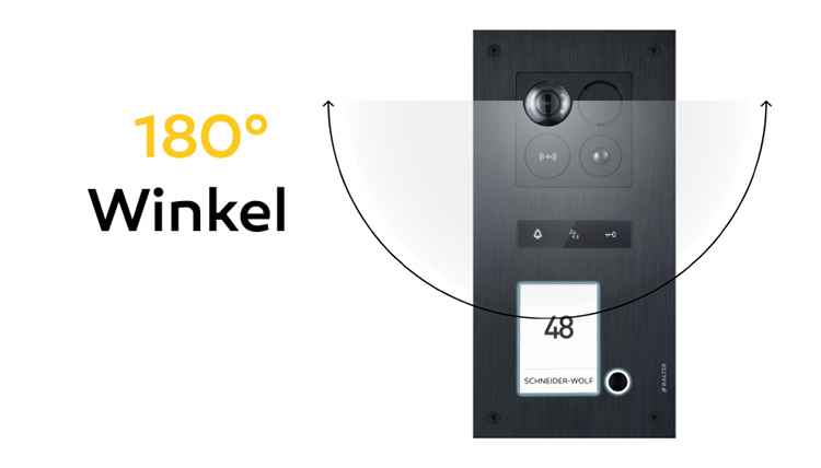 Balter ERA Video Gegensprechanlage mit Fingerprint, RFID für 3 Familienhaus – Bild 2