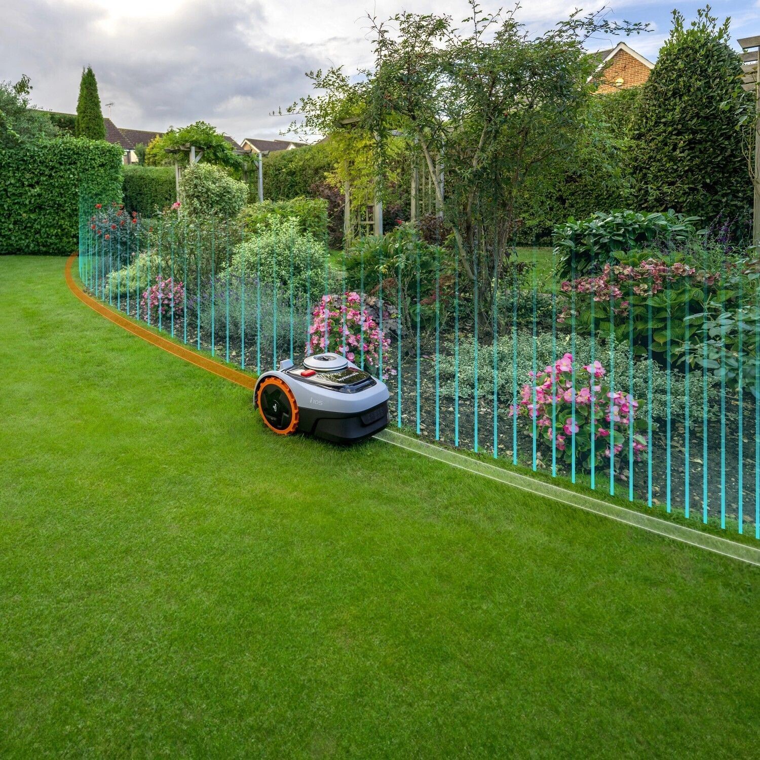 Segway Navimow i105E 500 m² grau – Bild 6