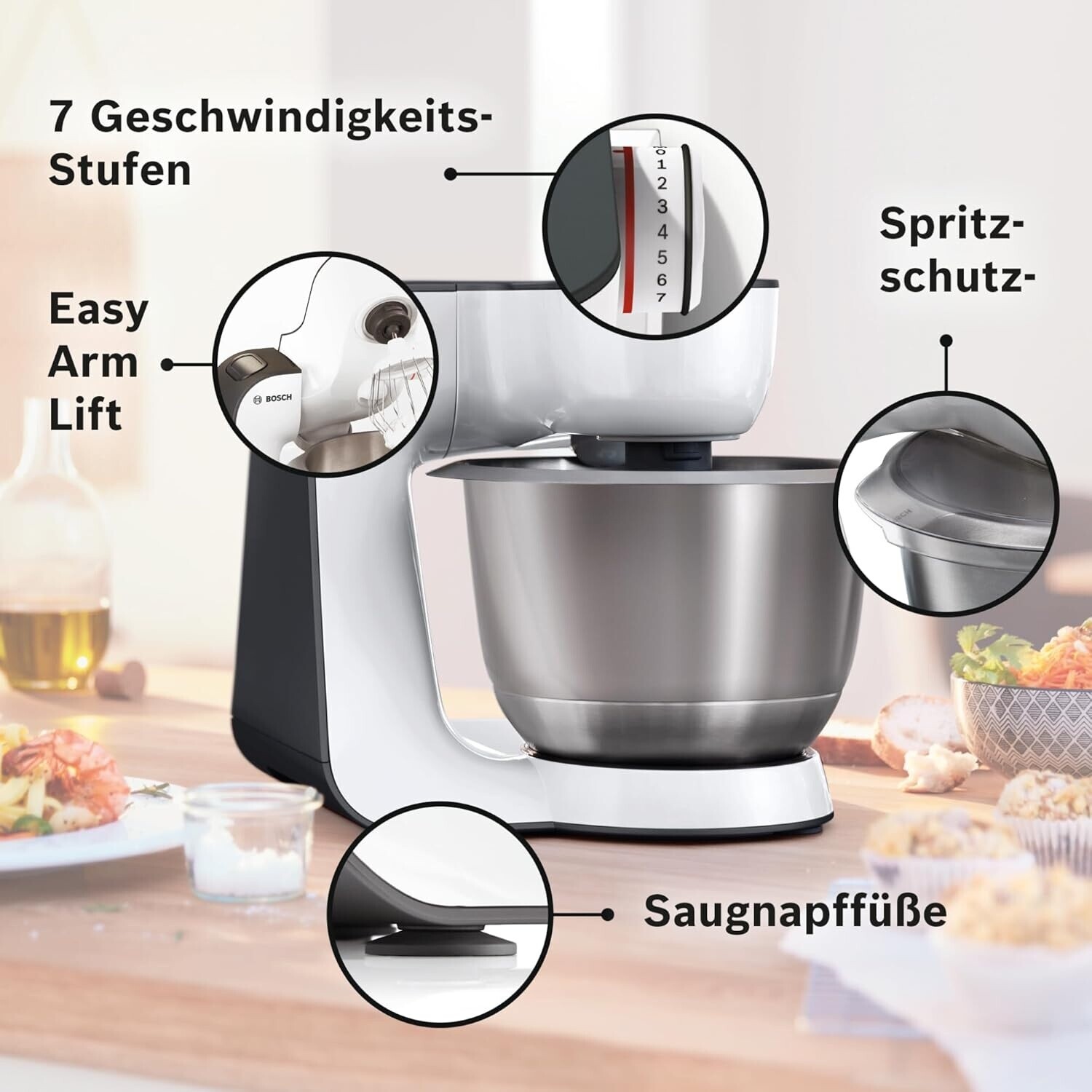 Bosch MUM5 StartLine StartLine MUM54A00 adventurous grey  – Bild 5