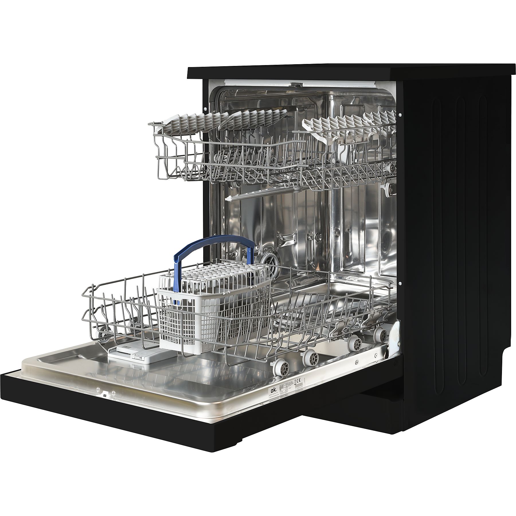 OK. ODW 6061 D FS B Geschirrspüler (Standgerät, 595 mm breit, 49 dB (A), D) – Bild 6