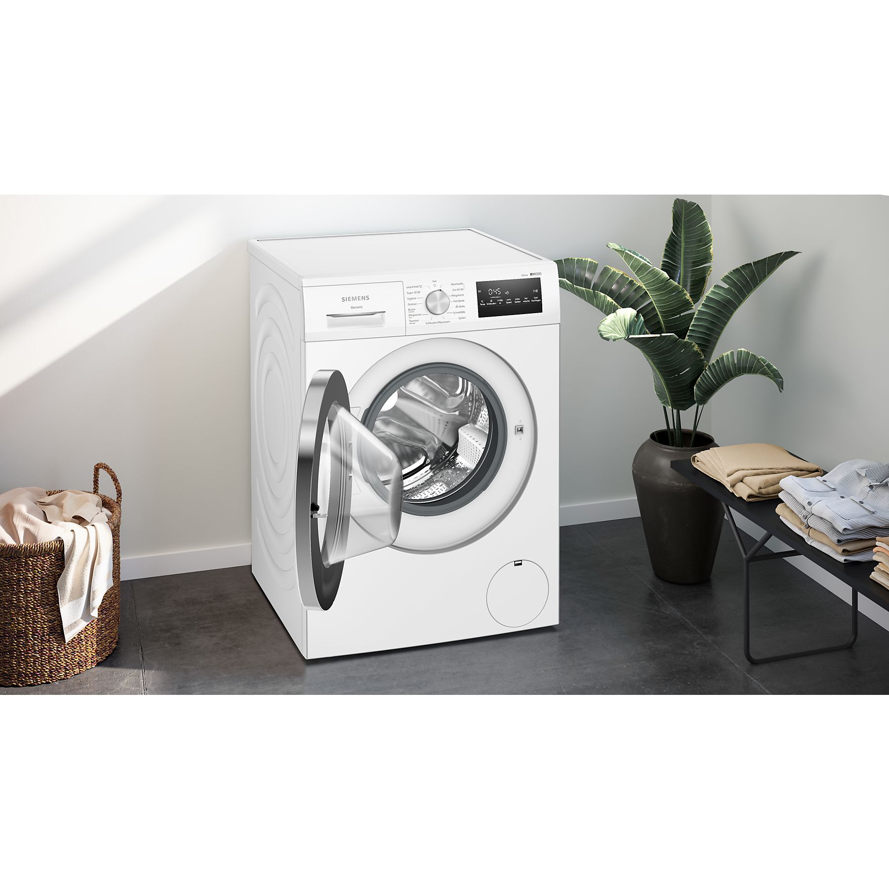 SIEMENS WM14NKECO4 iQ300 Waschmaschine (8 kg, 1400 U/Min., A) – Bild 6