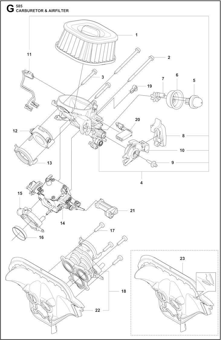 Husqvarna 585 Profi  – Bild 4