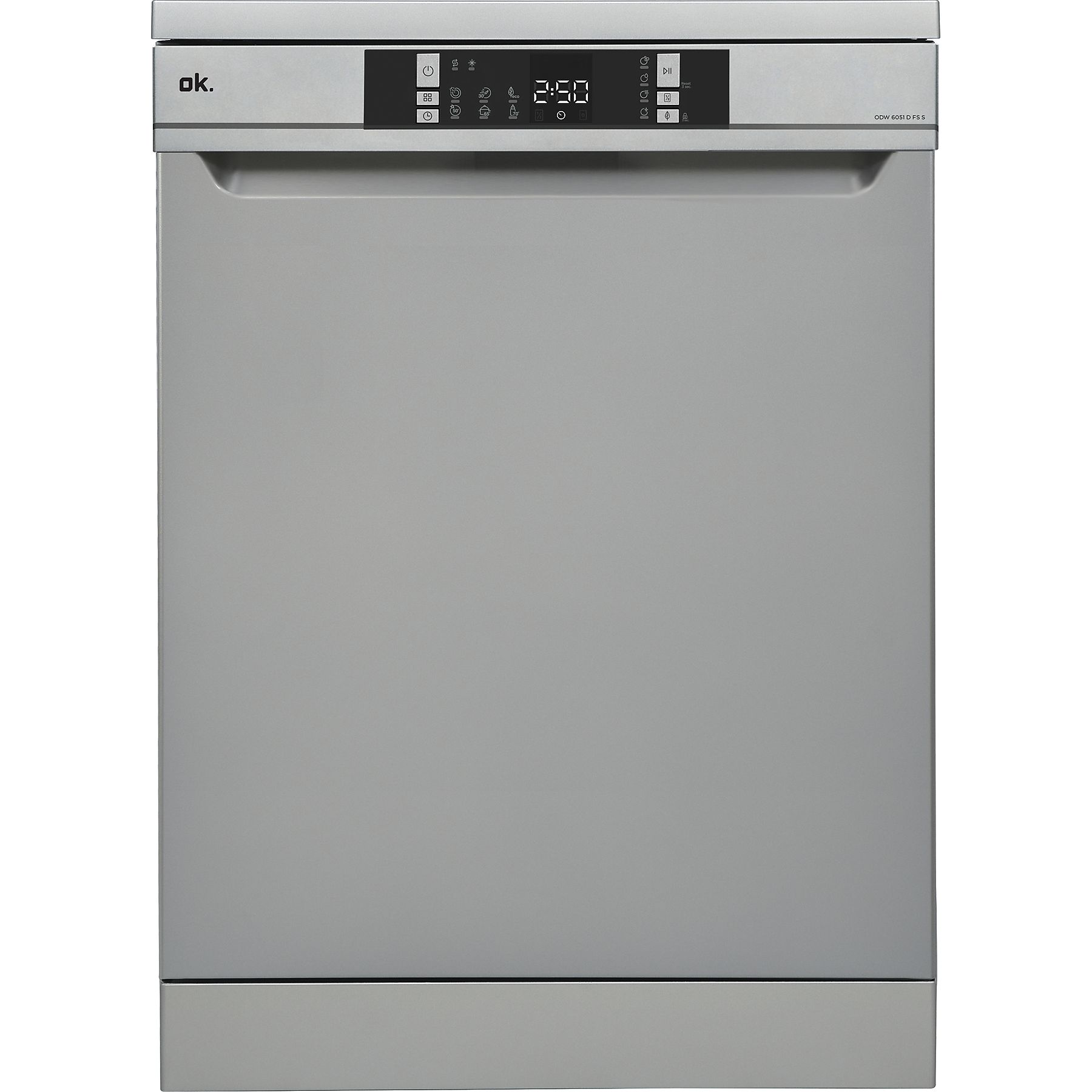 OK. ODW 6051 D FS S Geschirrspüler (Standgerät, 598 mm breit, 49 dB (A), D)