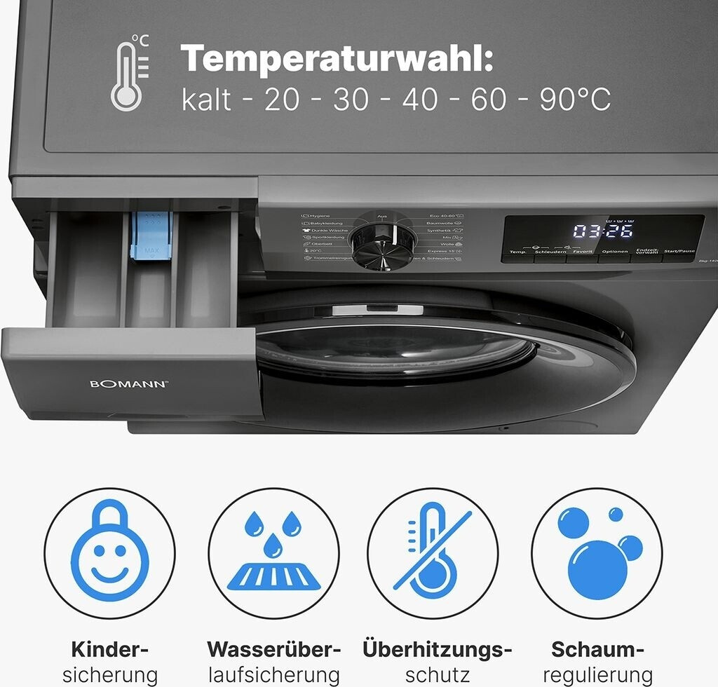 Bomann WA 7185 schwarz – Bild 9