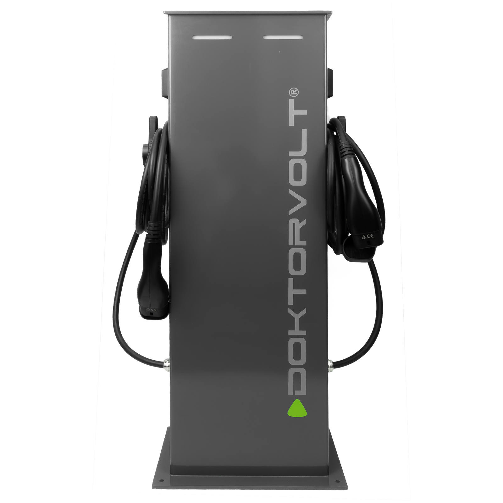Ladestation für Elektrofahrzeuge Ladesäule mit Zwei Stationen 2x22 kW DUO Ladegerät