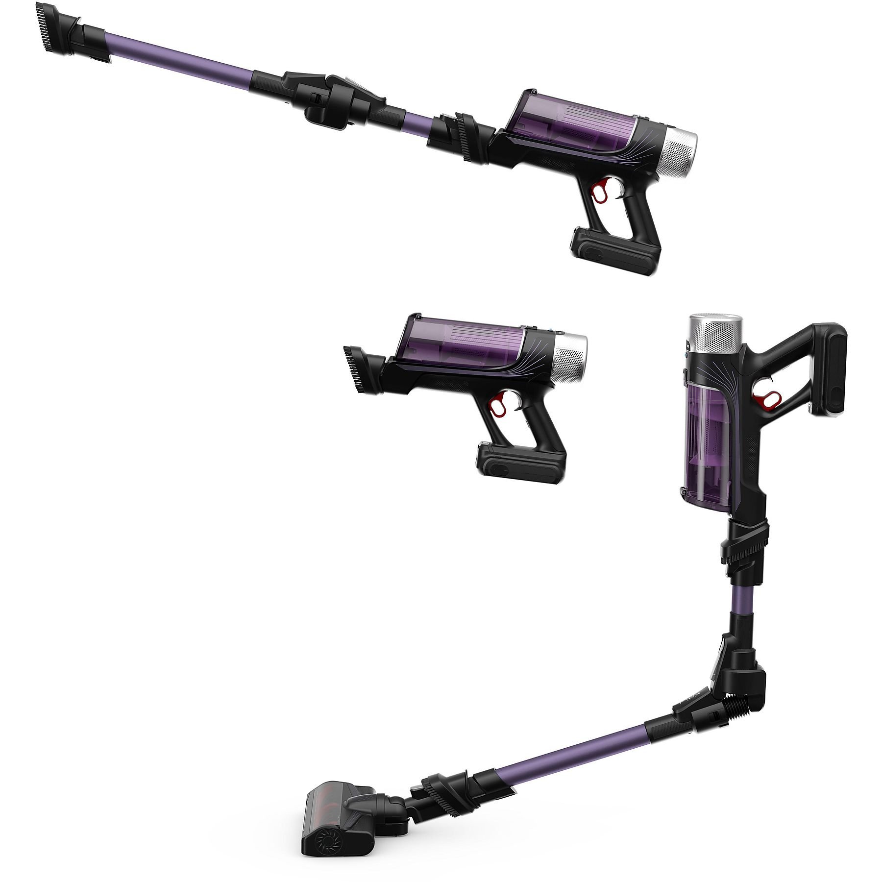 ROWENTA RH2039 X-Force Flex 9.60 Allergy Stielsauger, Akkubetrieb, 250 Watt – Bild 3