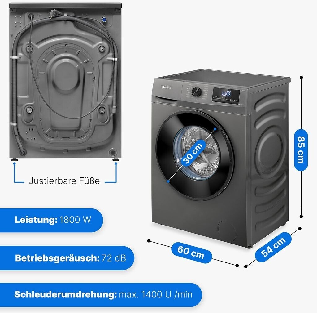 Bomann WA 7185 schwarz – Bild 8