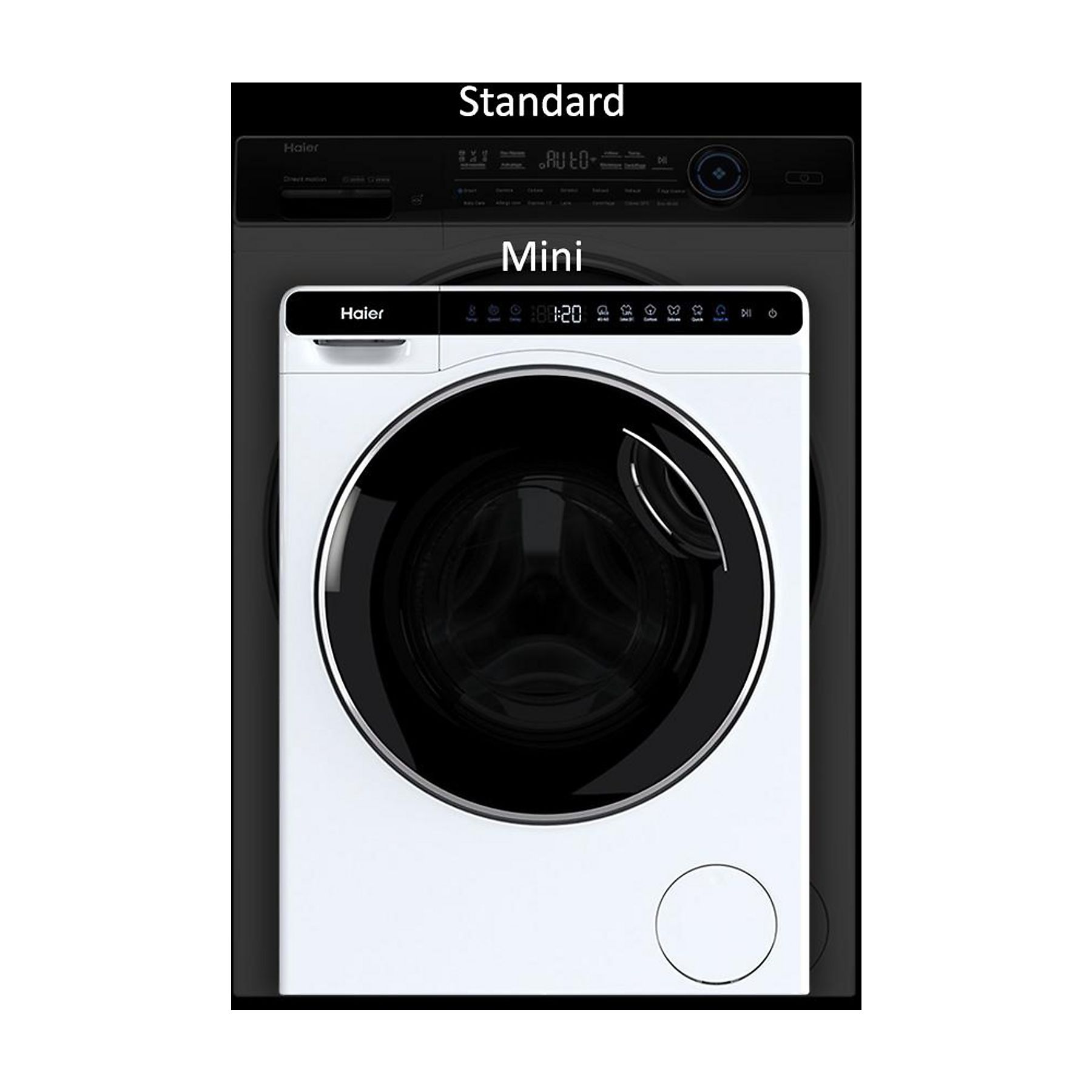 HAIER HW50-BP12307 MINI-WASHER Waschmaschine (5 kg, 1200 U/Min., A) – Bild 7
