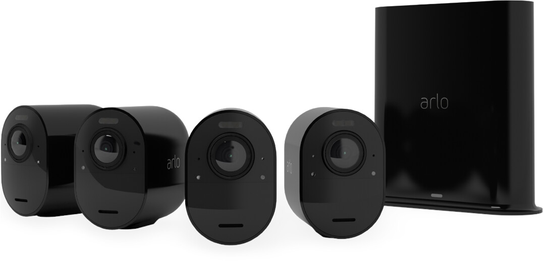Arlo Ultra 2 Spotlight 4K + 4 Kameras (VMS5440B-200EUS) schwarz – Bild 2