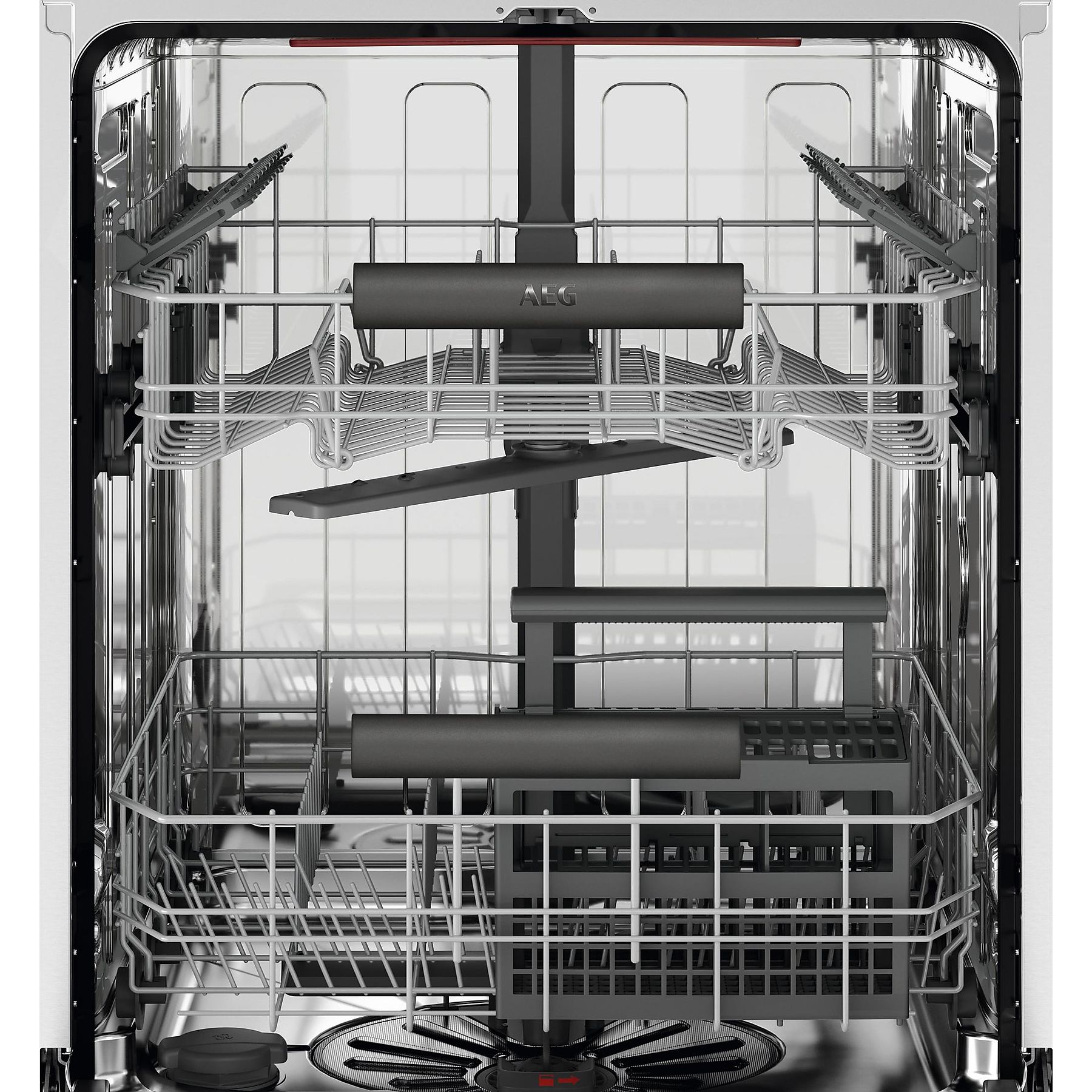 AEG FSB 53627 P 2022 Geschirrspüler (vollintegrierbar (Besteckkorb, 596 mm breit, 44 dB (A), D) – Bild 4