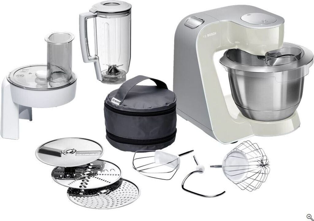 Bosch CreationLine MUM5 1000 W MUM58L20 silber/beige 