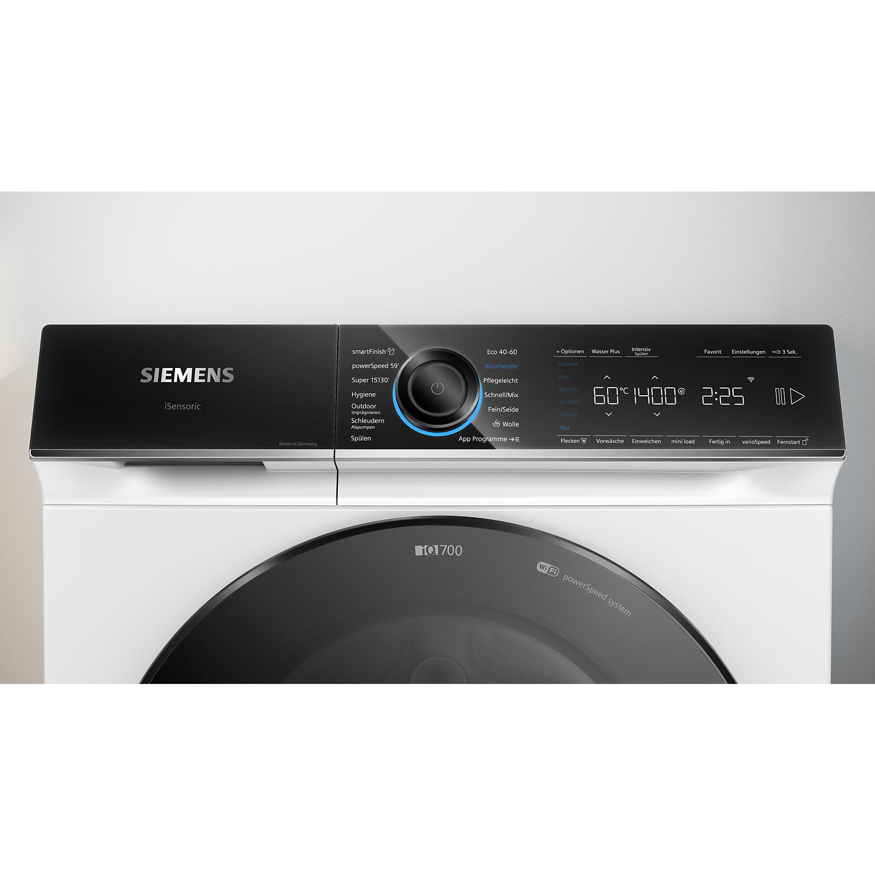 SIEMENS WG44B2FCB iQ700 Waschmaschine (9 kg, 1400 U/Min., A) – Bild 2