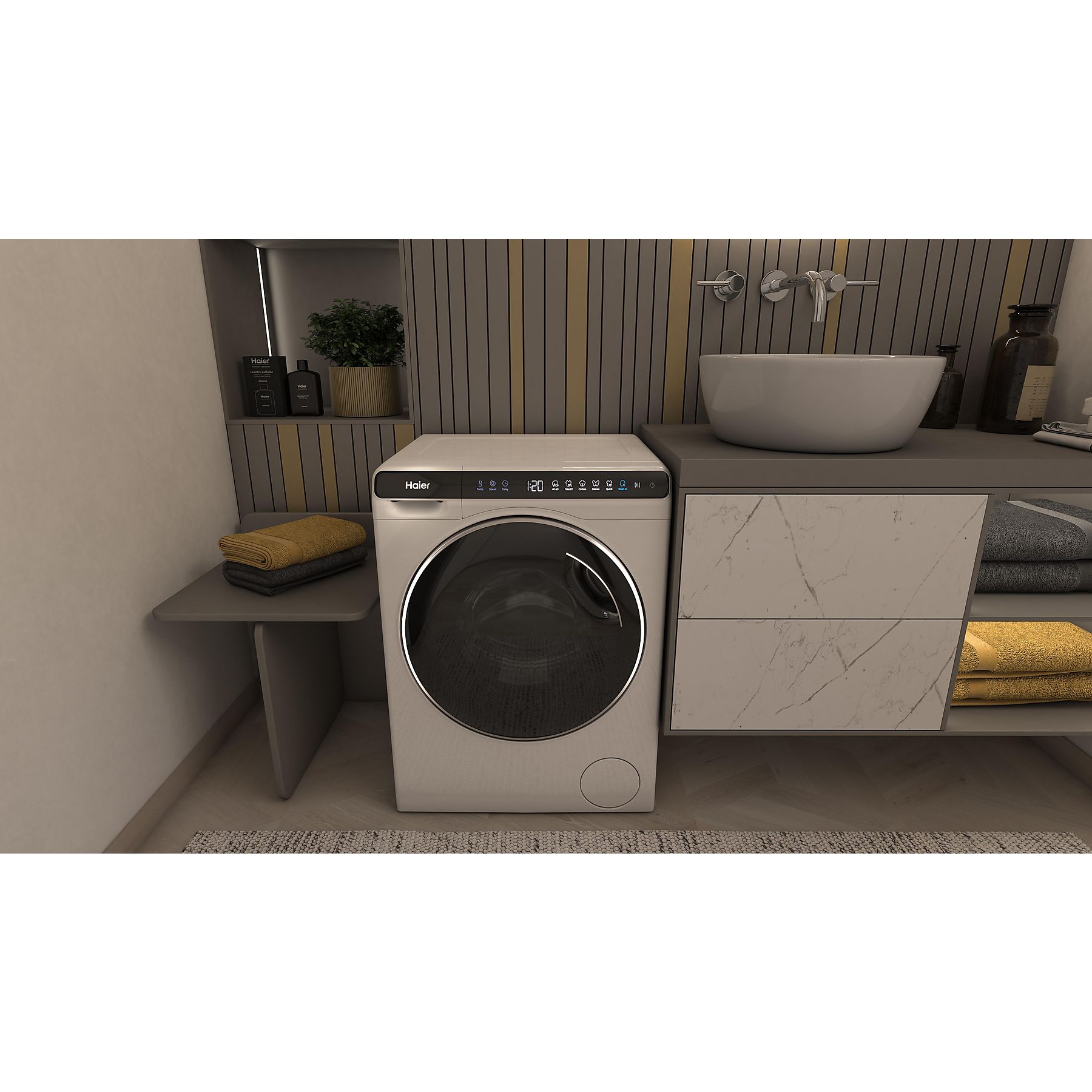 HAIER HW50-BP12307 MINI-WASHER Waschmaschine (5 kg, 1200 U/Min., A) – Bild 8