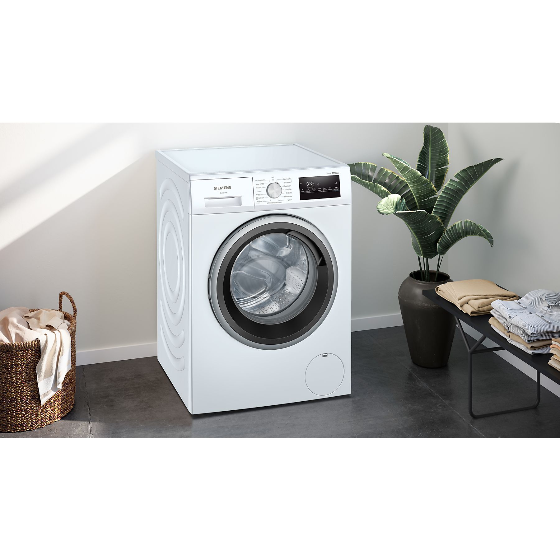 SIEMENS WM14NKECO4 iQ300 Waschmaschine (8 kg, 1400 U/Min., A) – Bild 5