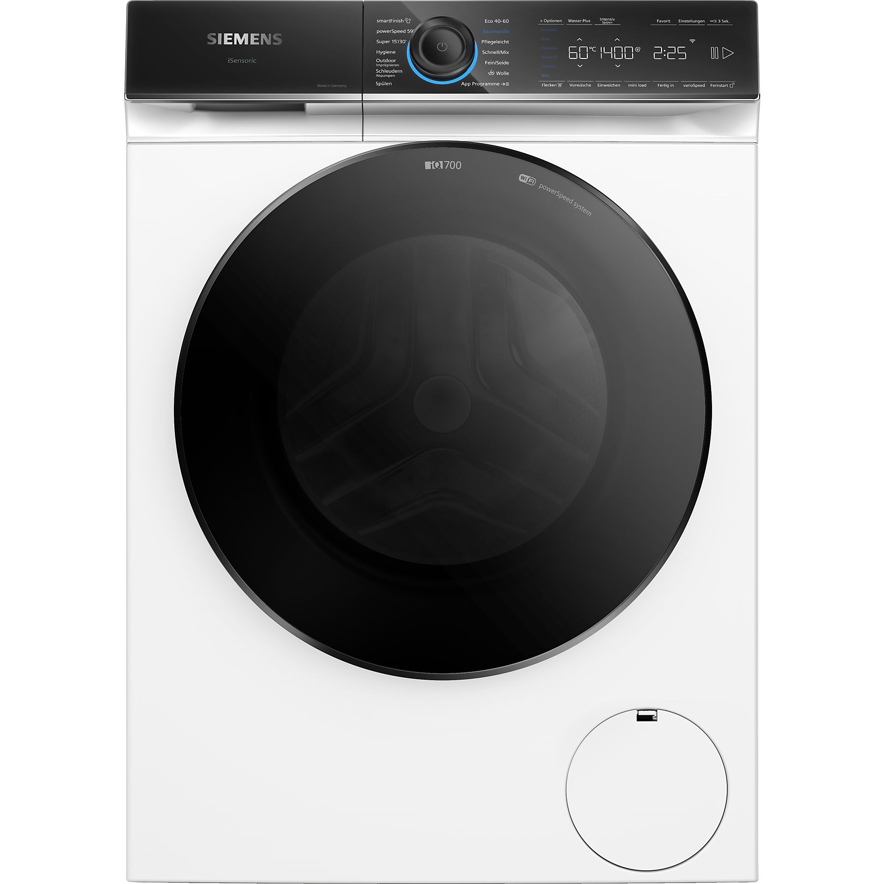 SIEMENS WG44B2FCB iQ700 Waschmaschine (9 kg, 1400 U/Min., A)
