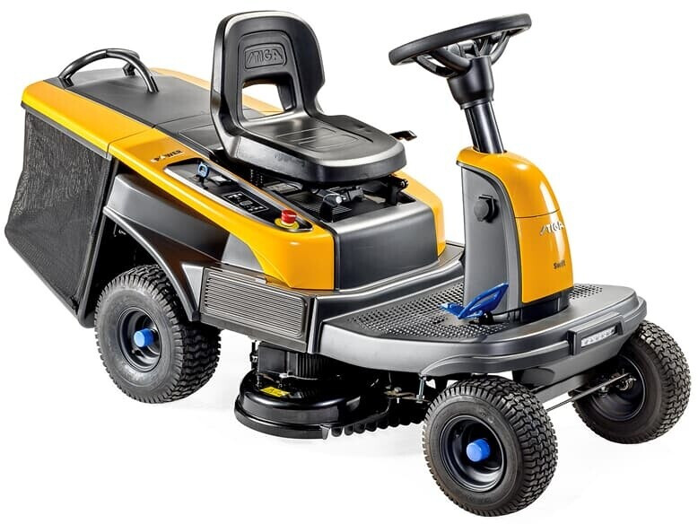 Stiga Akku-Rasentraktor Swift 372e (2x5Ah + 2x7.5Ah)