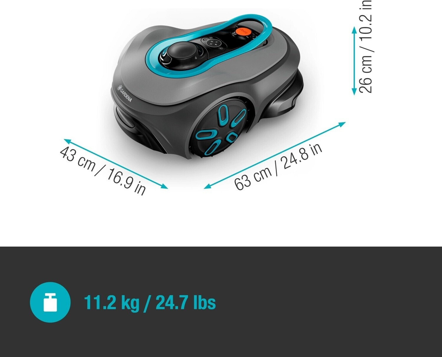 Gardena smart Sileno free 600 m² Set (Modell 2025) – Bild 3