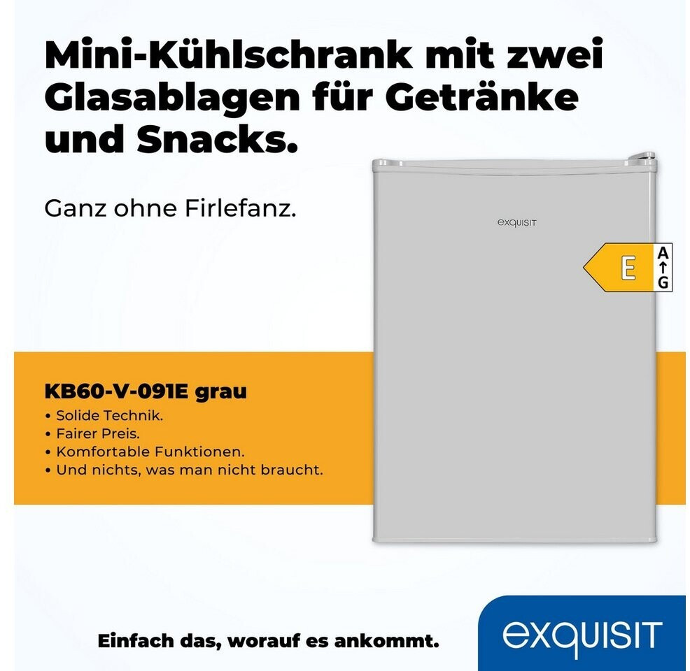 Exquisit KB60-V-090E grau – Bild 3