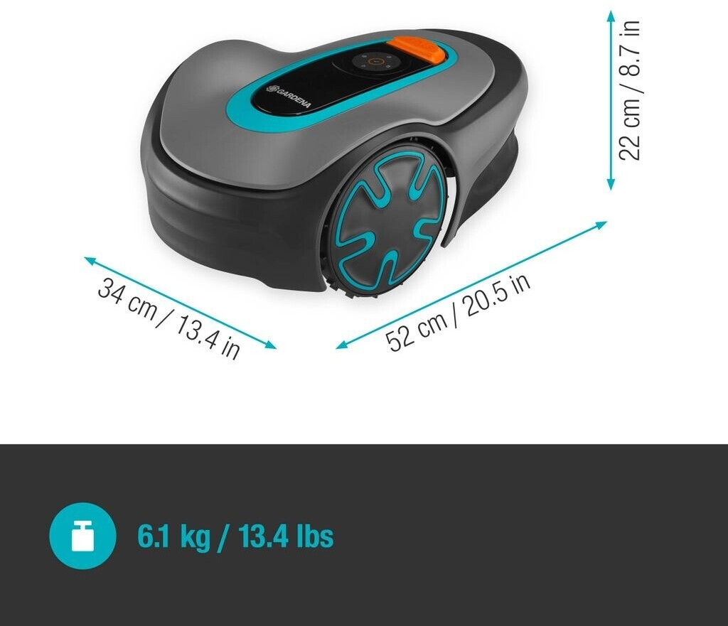 Gardena SILENO minimo 250 m² mit Bluetooth (15201-20) – Bild 3