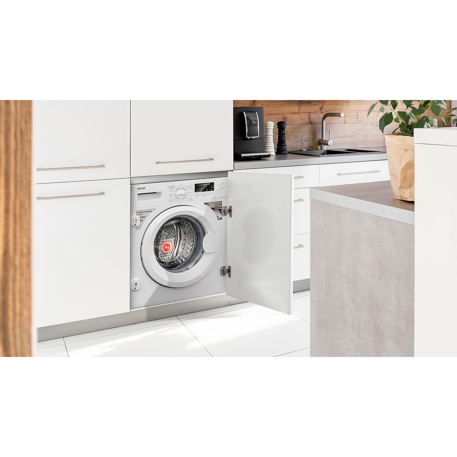 KOENIC KBWM 8112 A Waschmaschine (8 kg, 1350 U/Min., A) – Bild 2